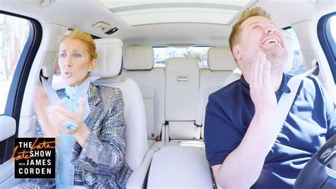 celine dion car karaoke